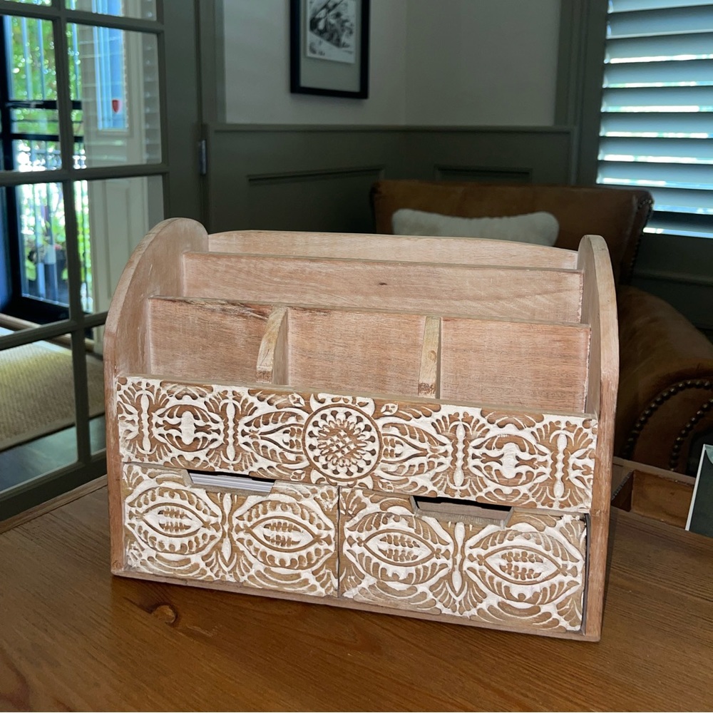World Market Desk Organizer